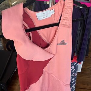 Adidas by Stella McCartney Pink and Red Tank Top